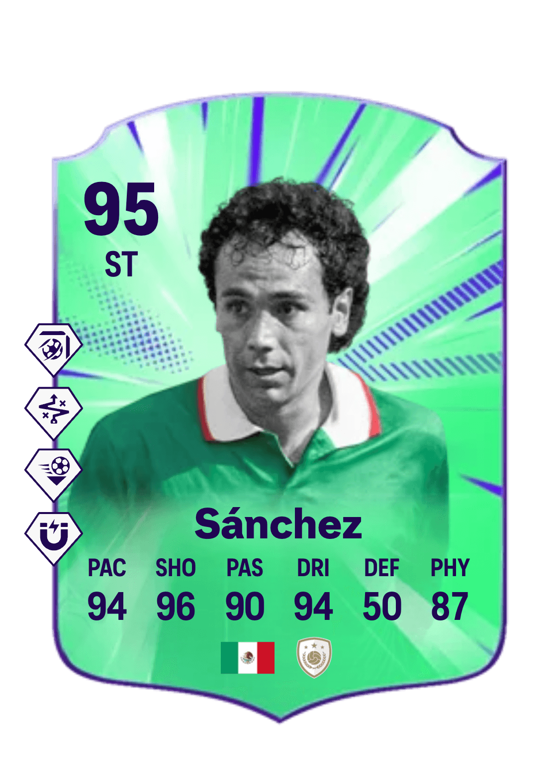 hugo sánchez 95 world cup completista de norteamérica hugo sánchez 95 world cup completista de norteamérica